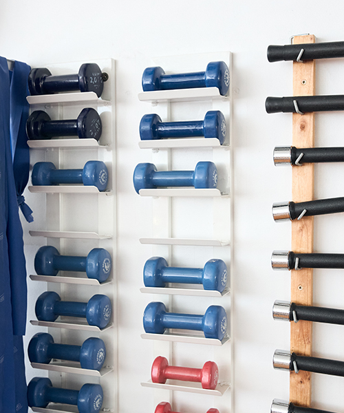 attrezzi palestra studio fitness DJK Vicenza